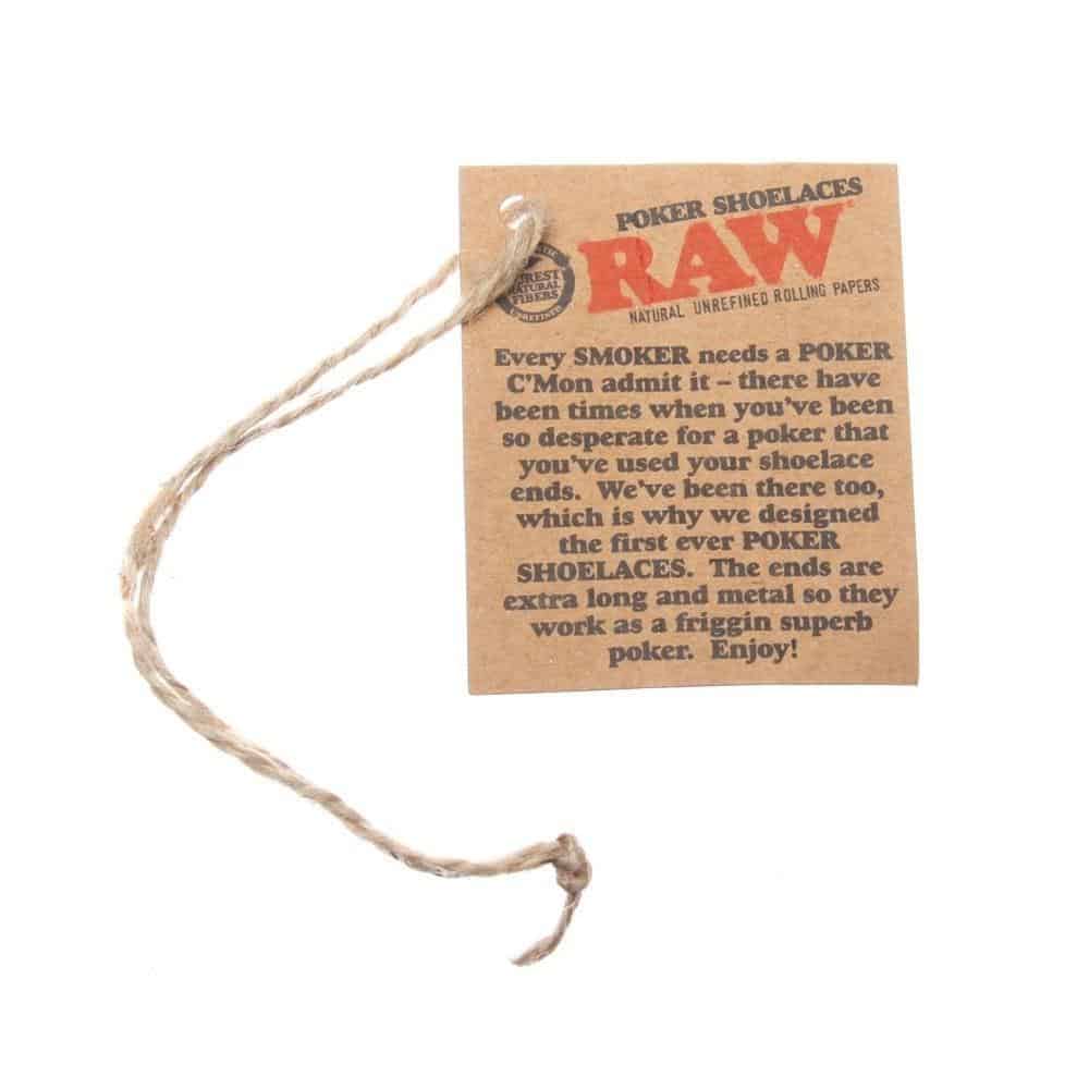 Raw Papers - Poker Shoelaces - Aqua Lab Technologies