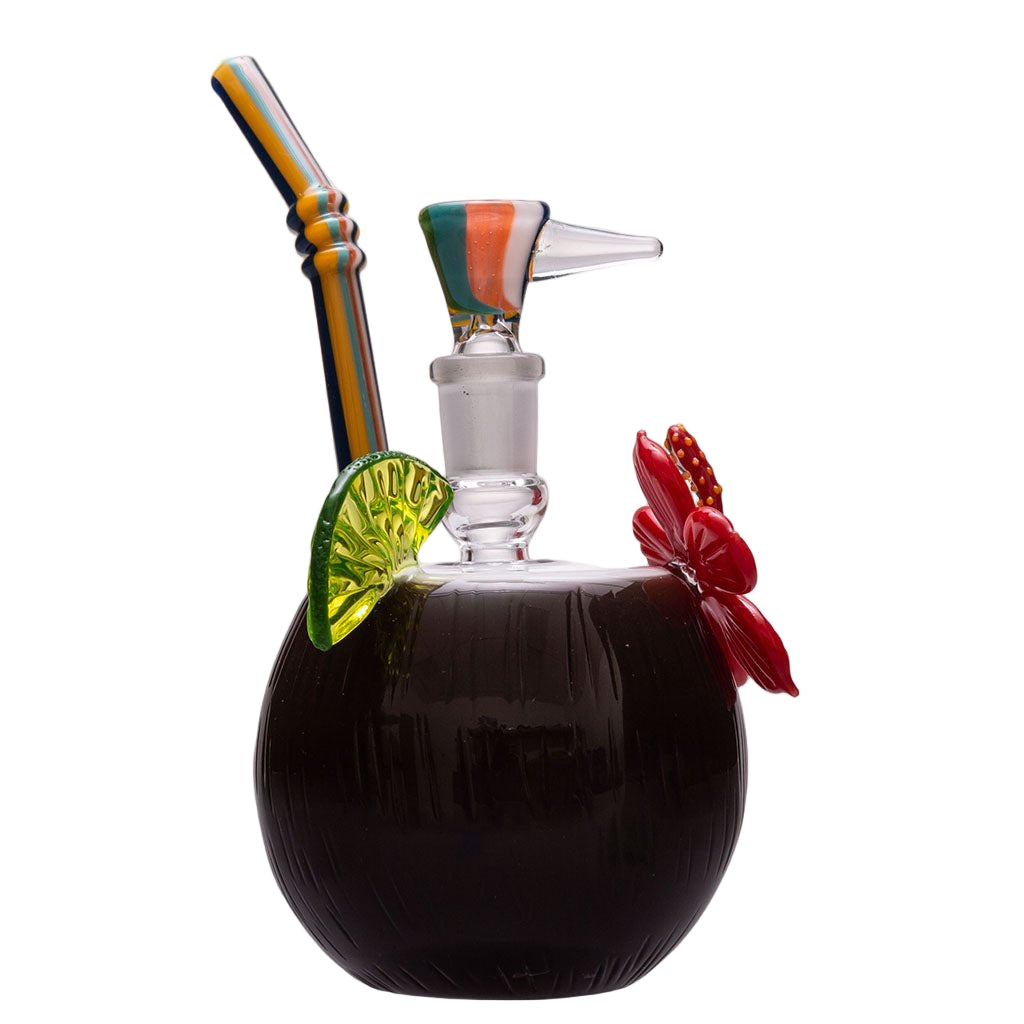 Reyna Glass - Heady Coconut Dab Rig - Aqua Lab Technologies
