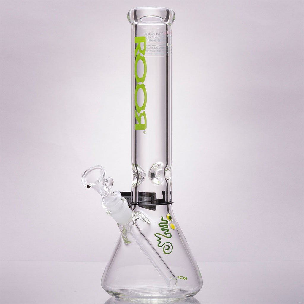 ROOR® Glass - 7mm Green Thick Bongs - Aqua Lab Technologies