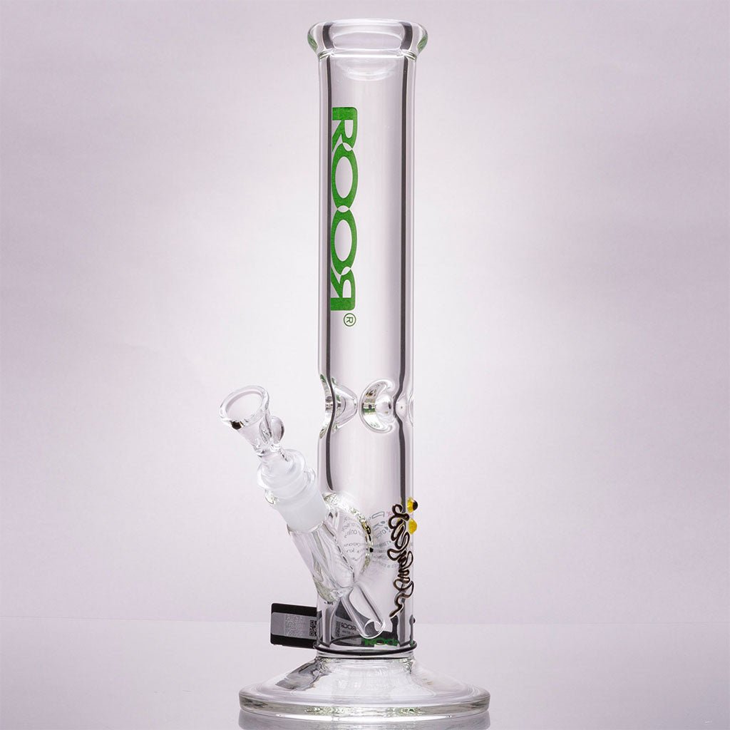 ROOR® Glass - 7mm Green Thick Bongs - Aqua Lab Technologies