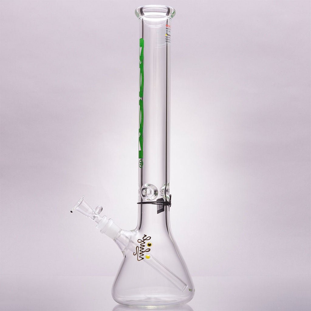 ROOR® Glass - 7mm Green Thick Bongs - Aqua Lab Technologies