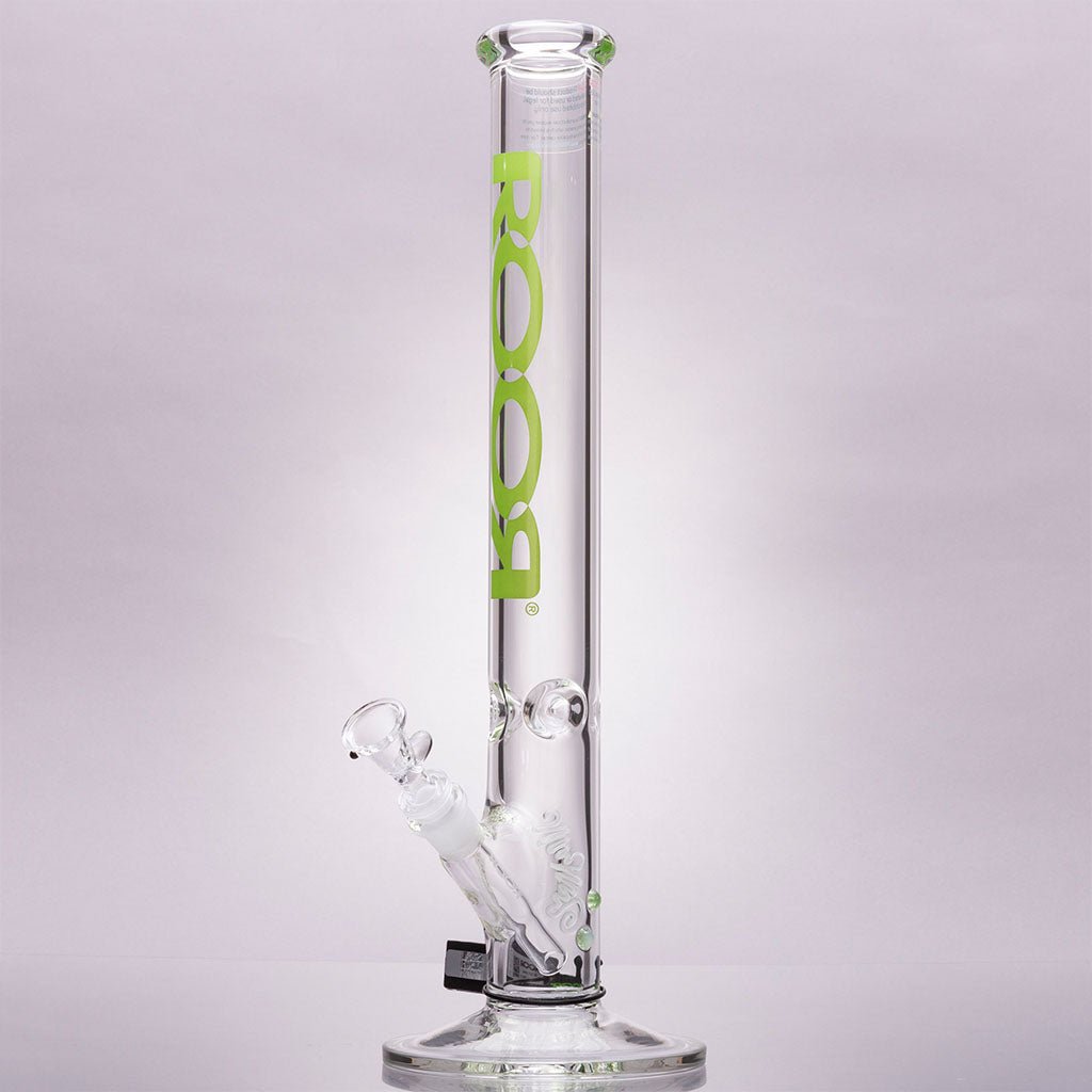 ROOR® Glass - 7mm Green Thick Bongs - Aqua Lab Technologies