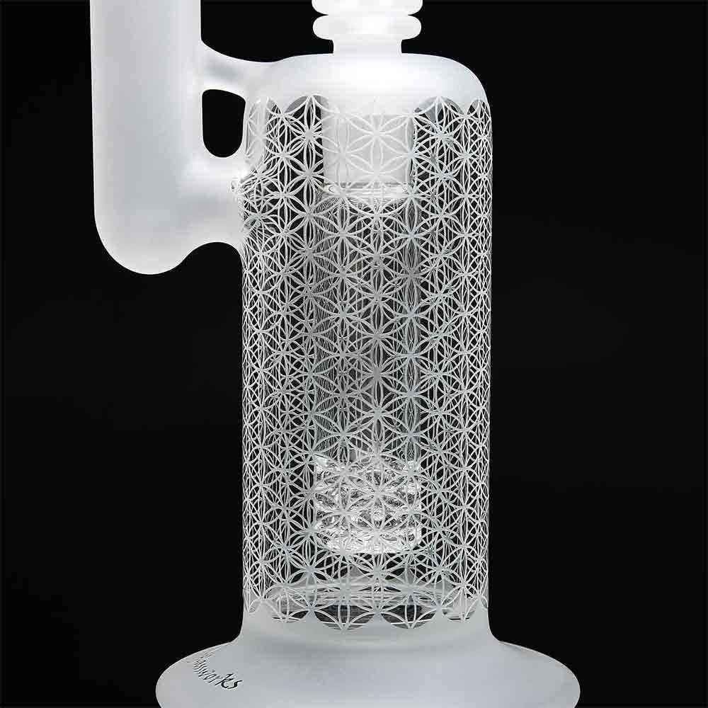 Seed of Life - Sacred-G Sherlock Bubbler - Aqua Lab Technologies