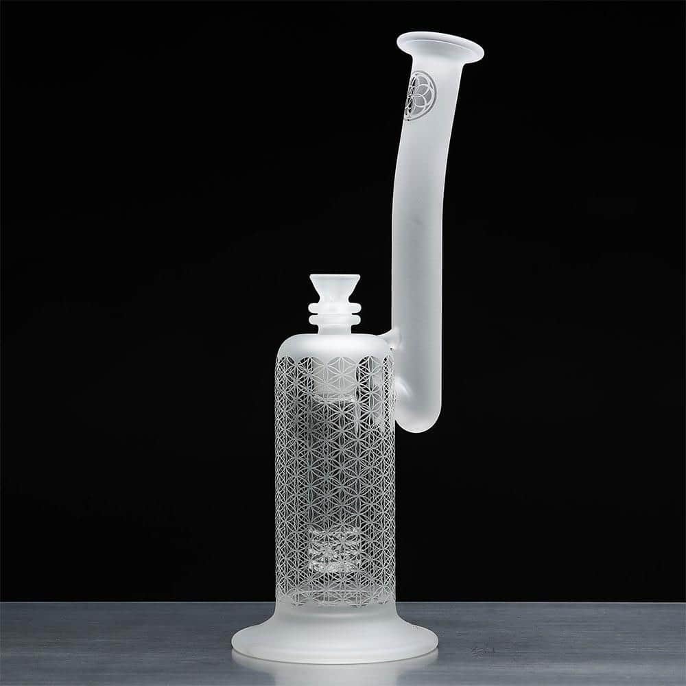 Seed of Life Sacred-G Sherlock Bubbler Bong