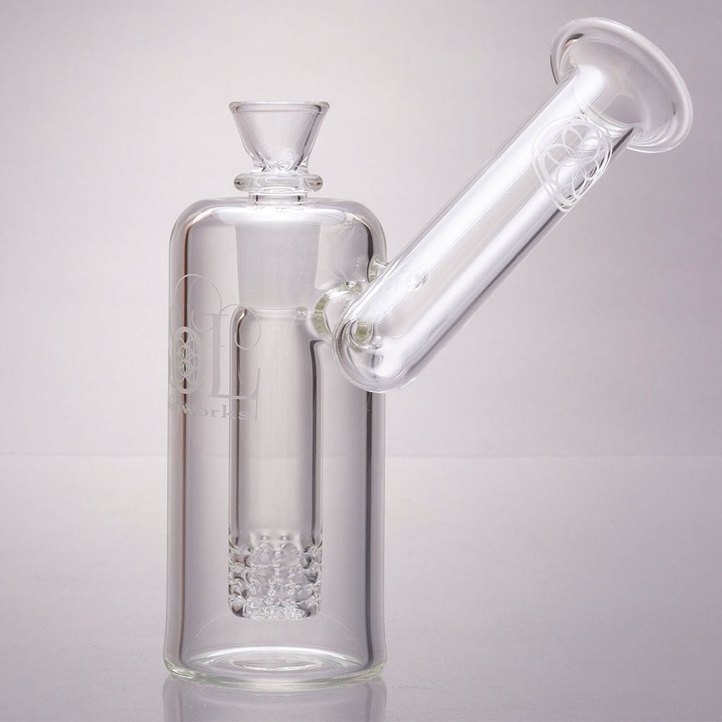 Seed of Life | Sidecar Bubbler with Lace Perc