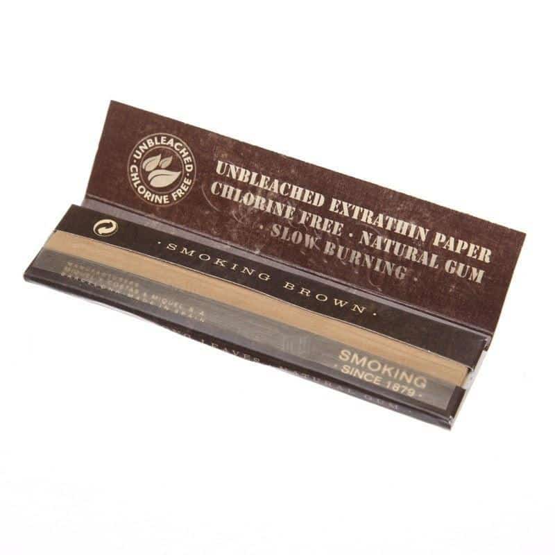 Smoking - Brown Kingsize Rolling Papers - Aqua Lab Technologies