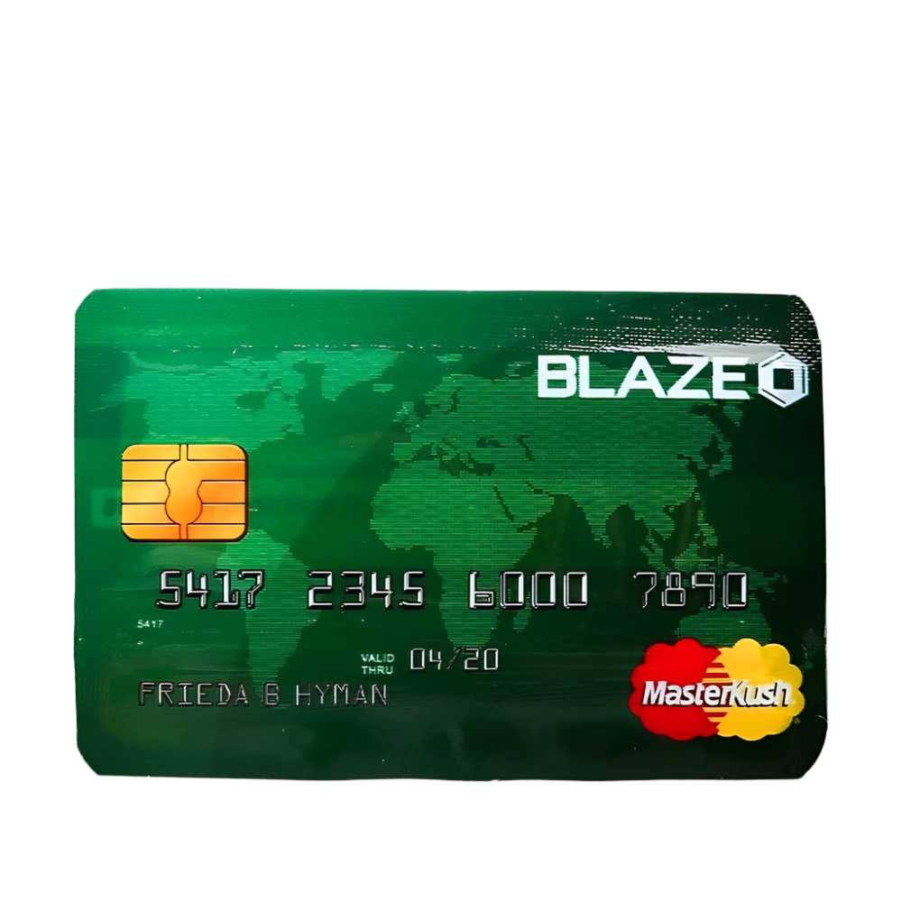 Stink Sack - 10pk MasterKush Credit Card Bag - Aqua Lab Technologies