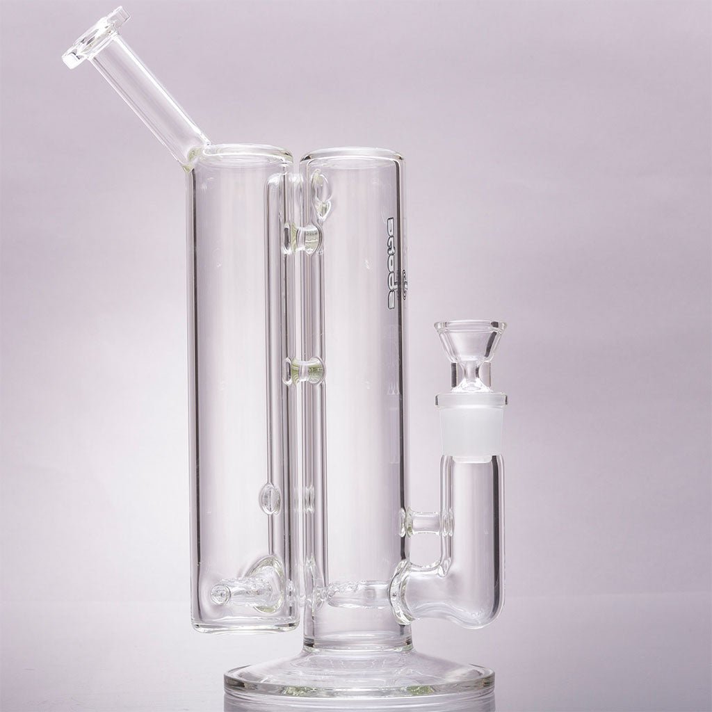 Stone Glass Works - XL Double Waffle Bubbler