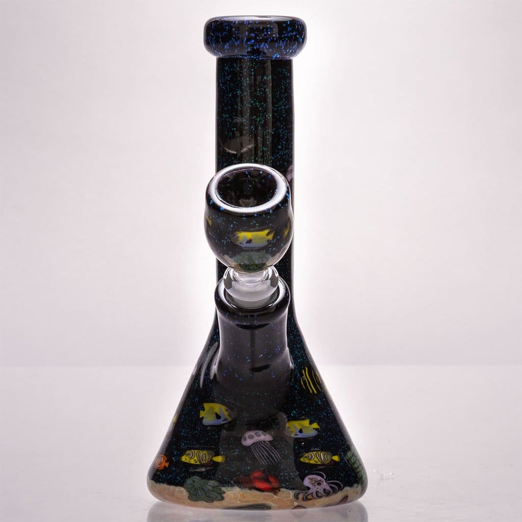 Strobel Glass - Aquatic Themed Mini Bong - Aqua Lab Technologies