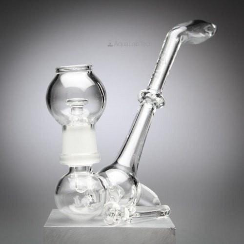 Vapor Globe Hand Pipe with Black Logo - Aqua Lab Technologies