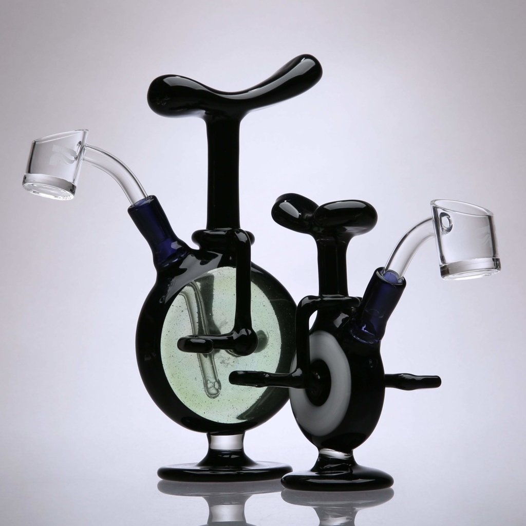 Worm Glass - Heady Unicycle Rigs - Aqua Lab Technologies