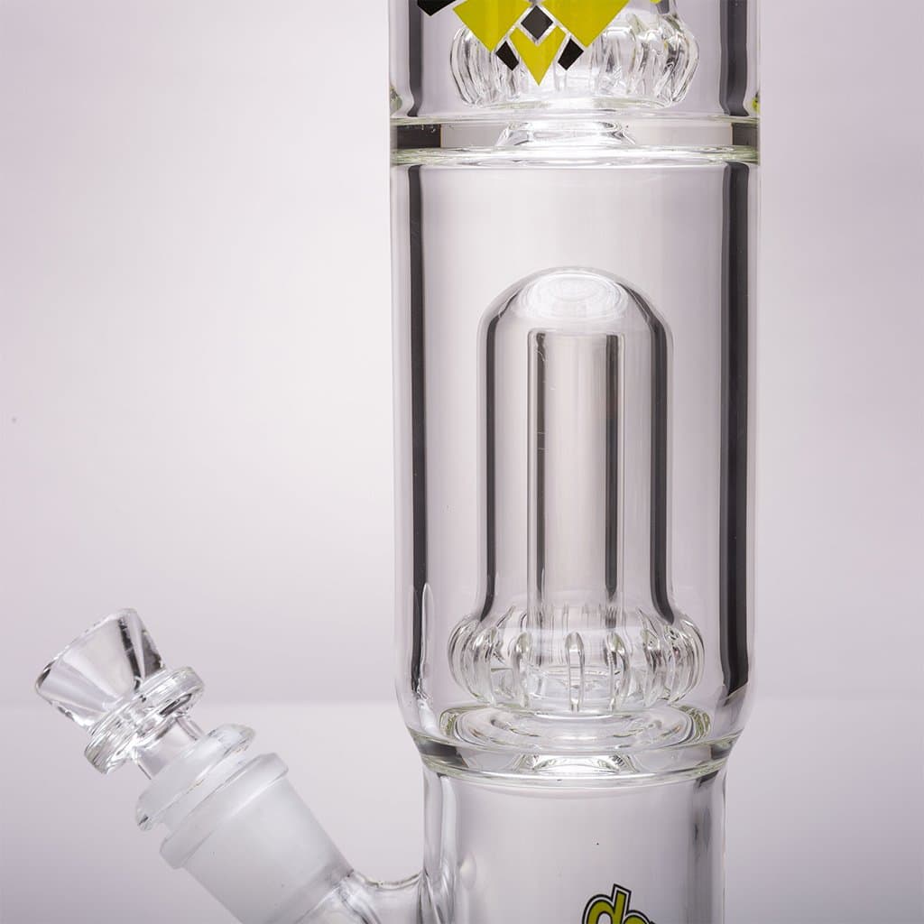 ZOB - Double UFO Perc Straight Bongs - Aqua Lab Technologies