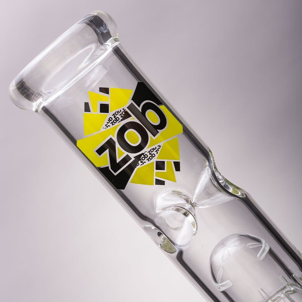 ZOB - Double UFO Perc Straight Bongs - Aqua Lab Technologies