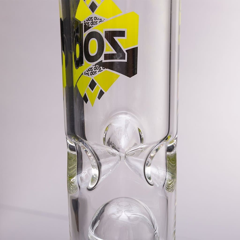 ZOB - Double UFO Perc Straight Bongs - Aqua Lab Technologies