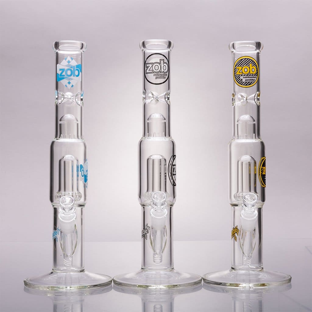 ZOB - UFO Perc Straight Bongs - Aqua Lab Technologies