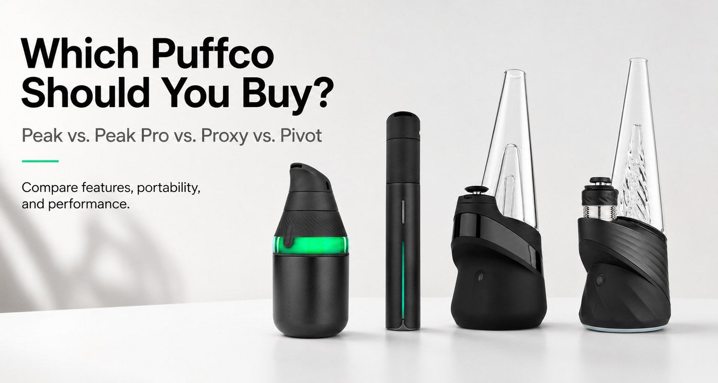Which Puffco Should You Buy? Peak vs. Peak Pro vs. Proxy vs. Pivot