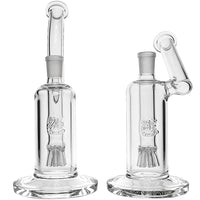 2K Glass 6-Arm Tree Perc Bubbler Bong