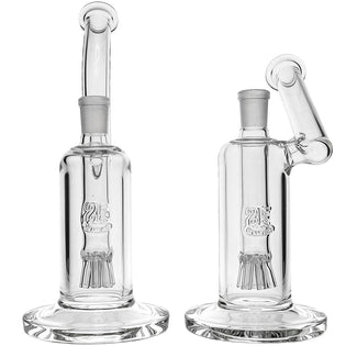 2K Glass 6-Arm Tree Perc Bubbler Bong
