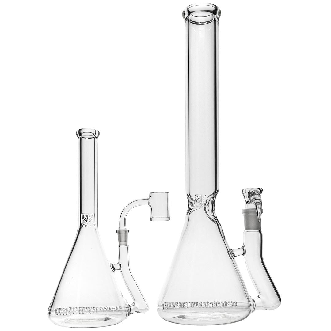2K Glass GridLine Percolator Bongs