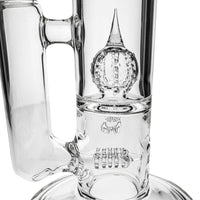 2K Glass Dual MeshLine to Royal Perc Bong