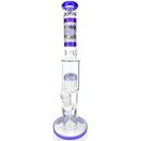 AFM Glass 18-inch Reversal Straight Tube Bong