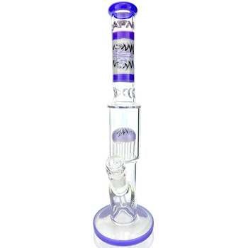 AFM Glass 18-inch Reversal Straight Tube Bong image