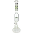 AFM Glass 18-inch Reversal Straight Tube Bong Ivory