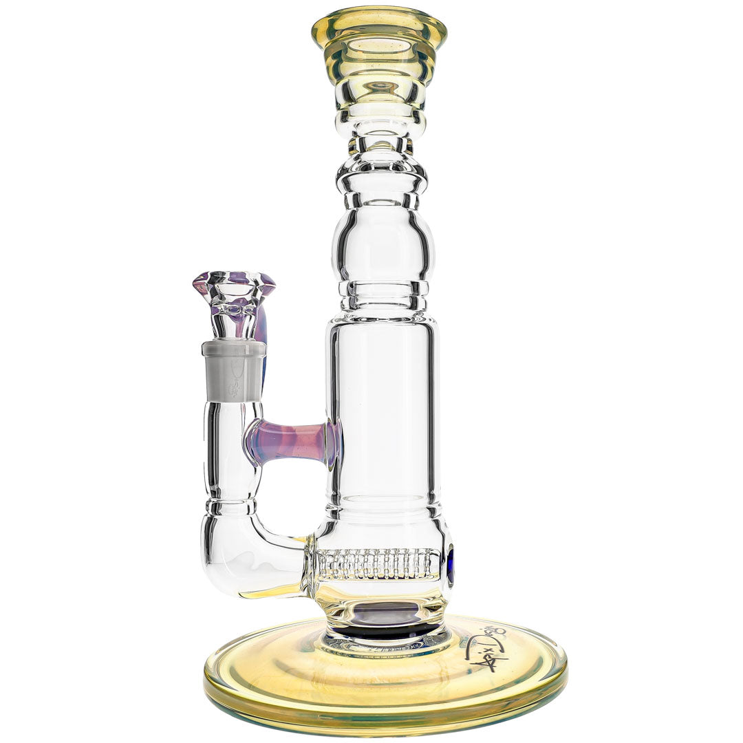 Fumed & Clear Mini Stemline Bong from Apix Design