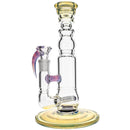 Fumed & Clear Mini Stemline Bong from Apix Design