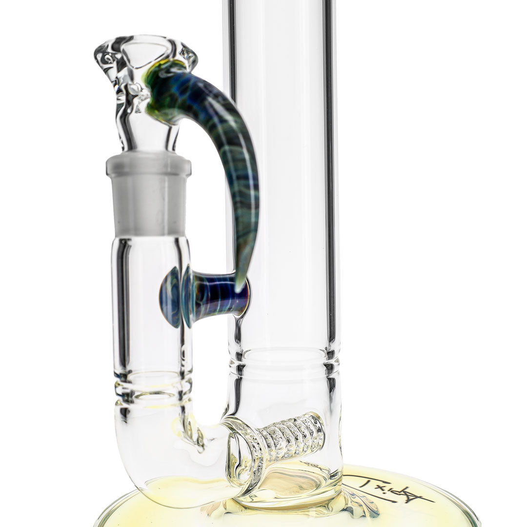 Clear and Fumed Stemline Bong from Apix Design