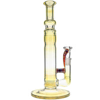 Fumed Bong with Reduced Mouthpiece by Apix Design