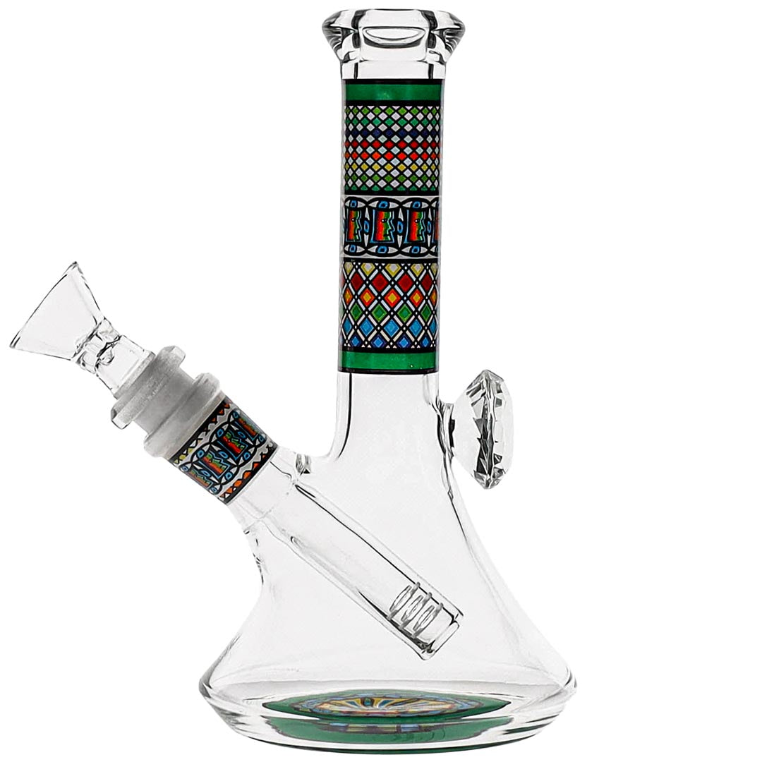 Accurate Glass Mini Diamond Beaker Bong