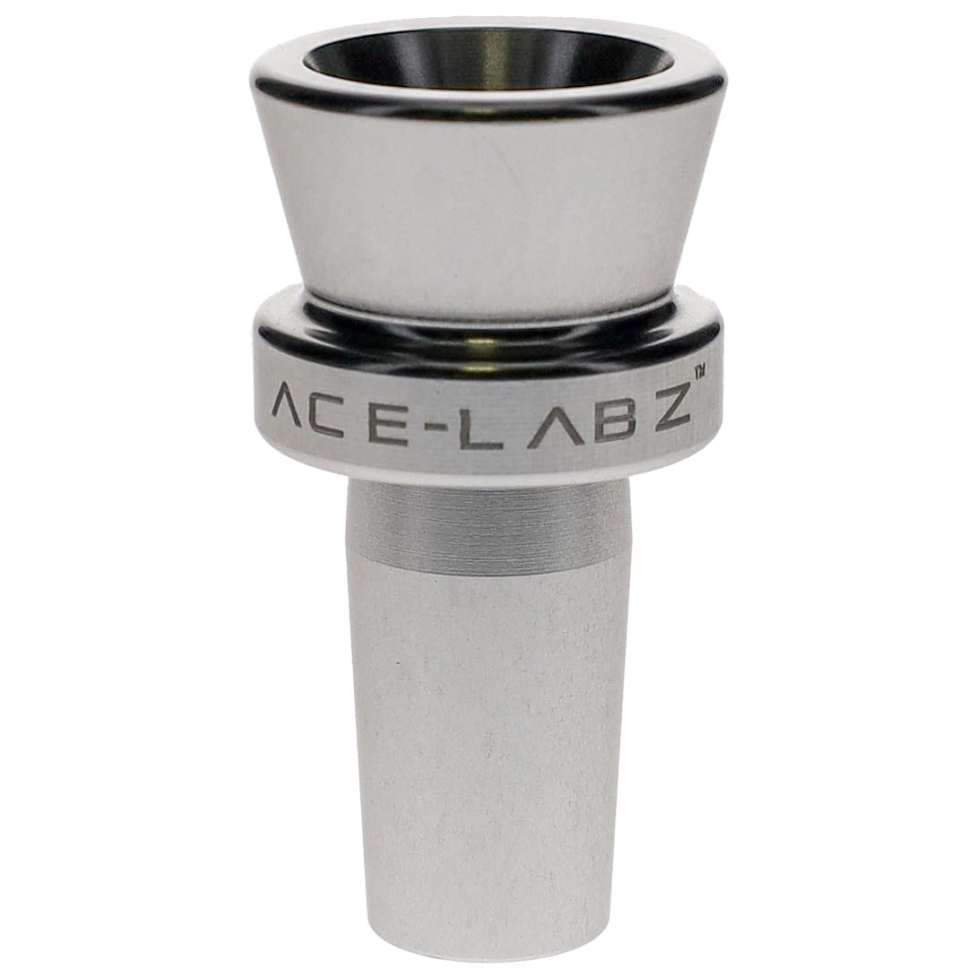 Ace-Labz 14mm Titan-Bowl in Silver