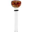 Acrylic Bongs 9mm Colored Glass Bowl