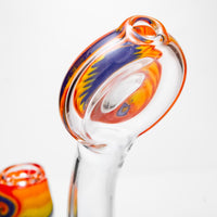 B. Wilson Glass Worked Recycler Bubbler Bongs