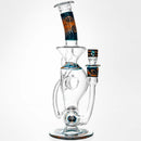 B. Wilson Glass Colored Inline Recycler Bongs