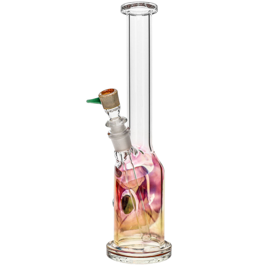 Fumed Straight Tube Bongs from Ben Wilson Glass