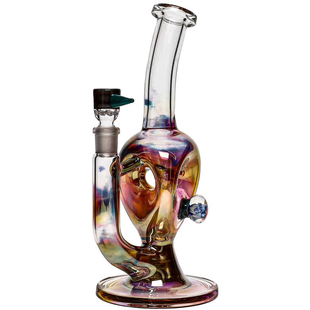 Ben Wilson Glass Fumed Disc Perc Bong
