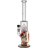 Ben Wilson Glass Fumed 6-Arm Recycler Bong
