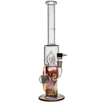 Ben Wilson Glass Fumed 6-Arm Recycler Bong