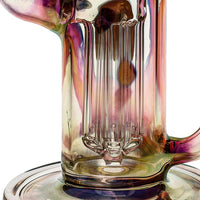 Ben Wilson Glass Fumed 6-Arm Recycler Bong