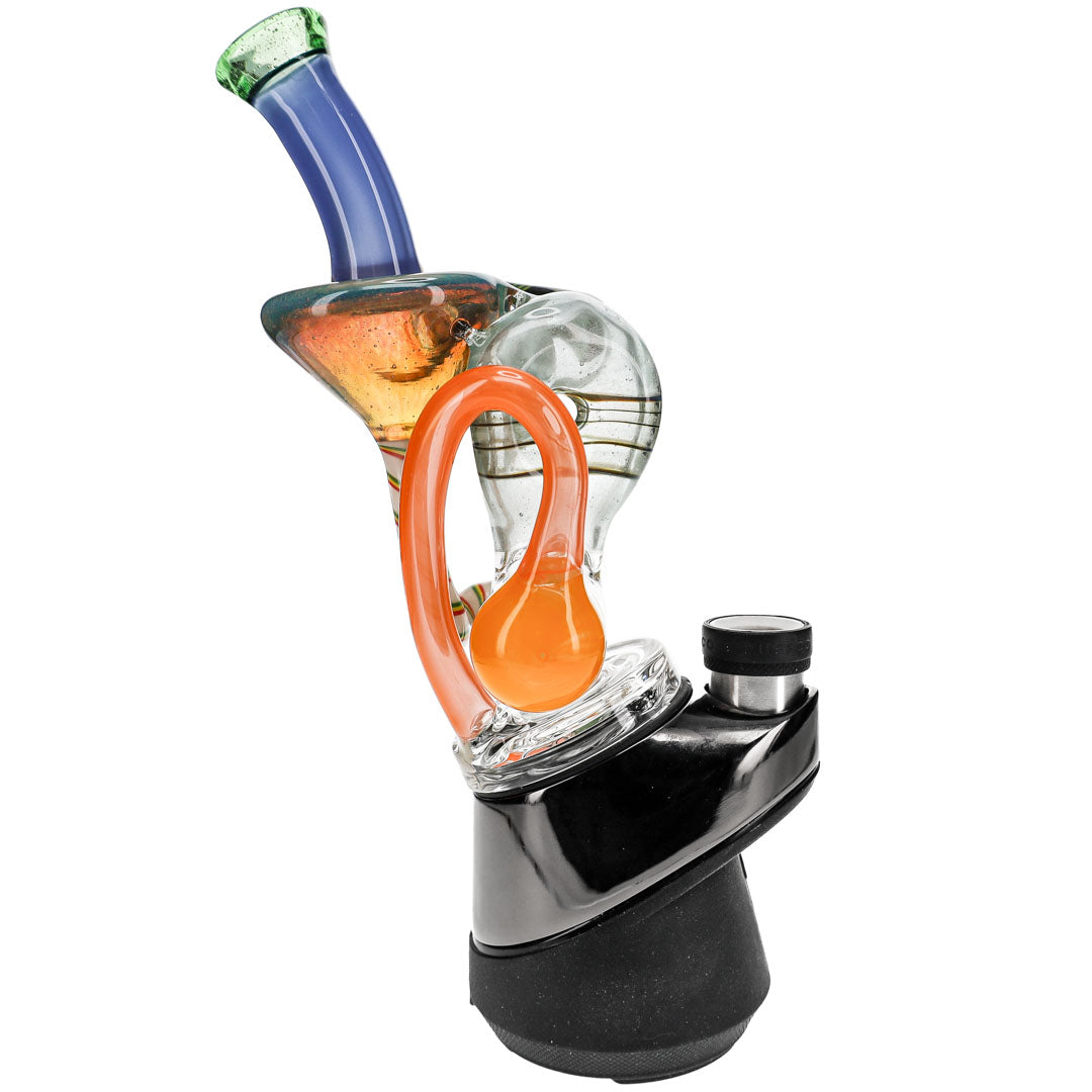 Donut Inline Recycler Peak Top by Ben Wilson Glass