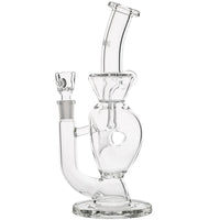 Ben Wilson Disc Percolator Recycler Bong Side View