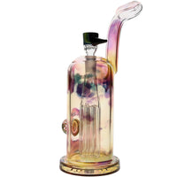 Ben Wilson Glass Fumed 6-Arm Bubbler Bong