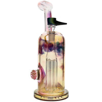 Ben Wilson Glass Fumed 6-Arm Bubbler Bong
