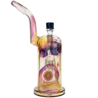 Ben Wilson Glass Fumed 6-Arm Bubbler Bong