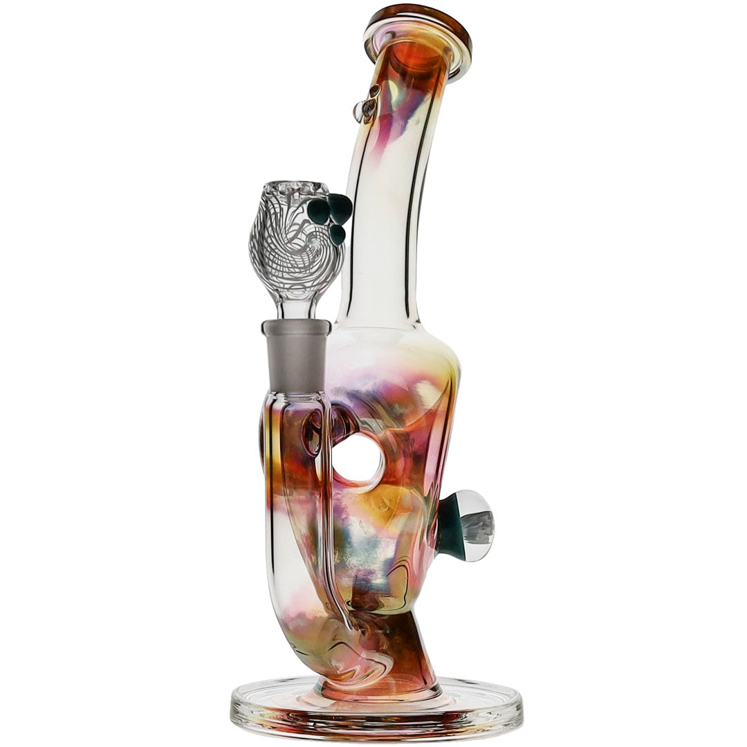 Ben Wilson Glass Fumed Disc Perc Bong