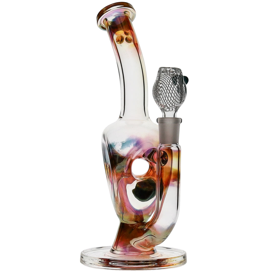 Ben Wilson Glass Fumed Disc Perc Bong