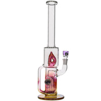 Ben Wilson Glass Fumed 6-Arm Recycler Bong