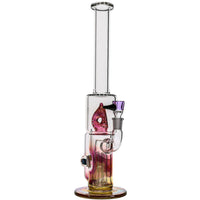 Ben Wilson Glass Fumed 6-Arm Recycler Bong